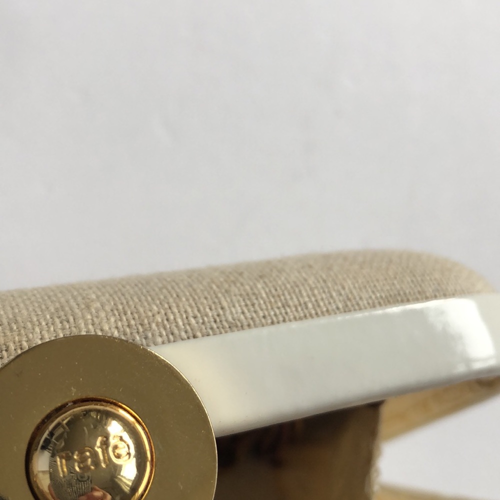Rafe Gold and White Embellished Clutch - Picture 6 of 10